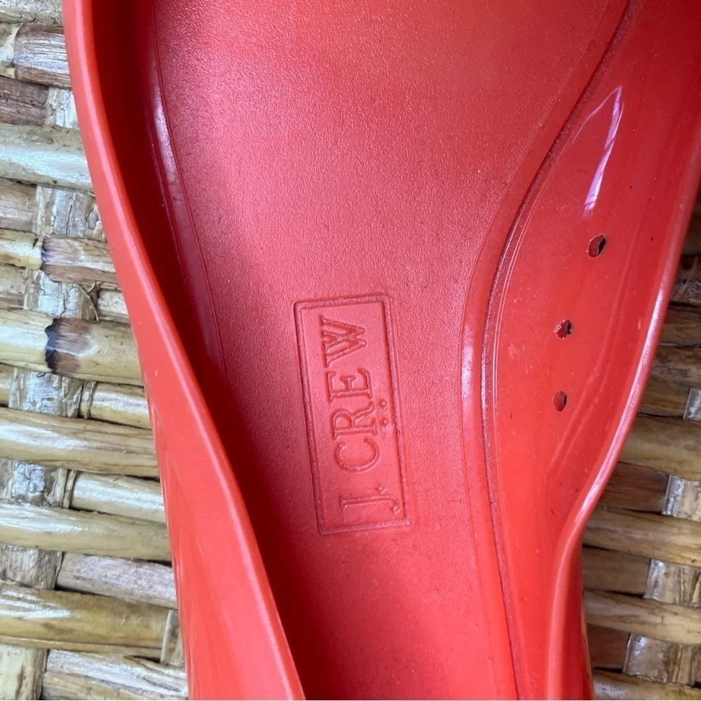 J. Crew Jelly Flats